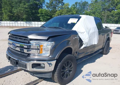 2020 Ford F-150 Lariat from USA, damaged, VIN 1FTEW1E4XLKD14351
